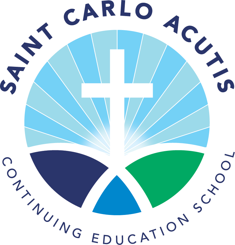 Saint Carlo Acutis Continuing Education School Logo